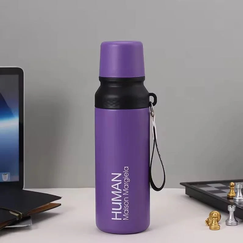 750ml Stainless Steel Vacuum Insulated Hot and Cold Thermal Sports Water Bottle