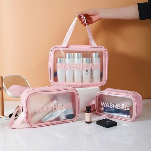 3 Pc Wash Bag Set