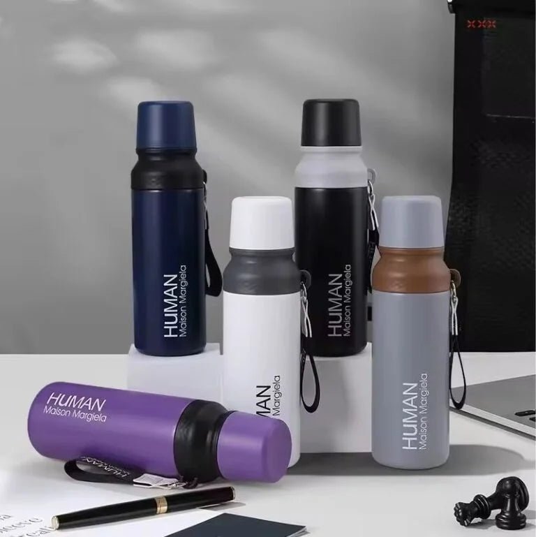 750ml Stainless Steel Vacuum Insulated Hot and Cold Thermal Sports Water Bottle
