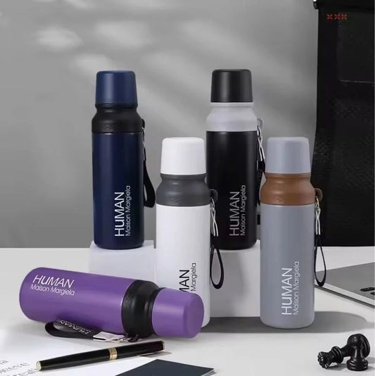 750ml Stainless Steel Vacuum Insulated Hot and Cold Thermal Sports Water Bottle