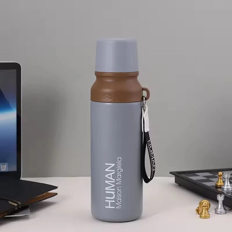 750ml Stainless Steel Vacuum Insulated Hot and Cold Thermal Sports Water Bottle