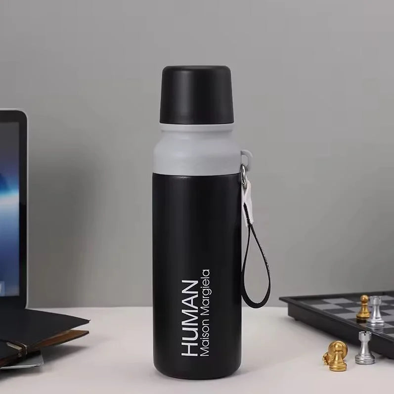 750ml Stainless Steel Vacuum Insulated Hot and Cold Thermal Sports Water Bottle