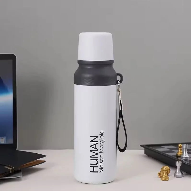 750ml Stainless Steel Vacuum Insulated Hot and Cold Thermal Sports Water Bottle