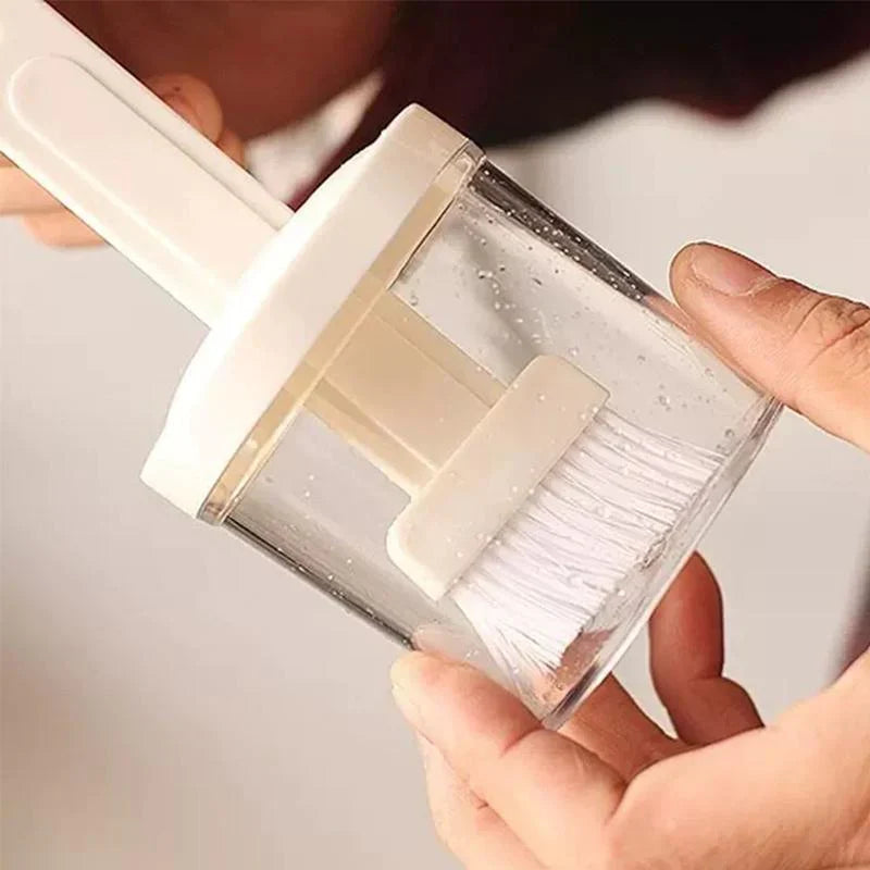 Oil Bottle with Nylon Brush