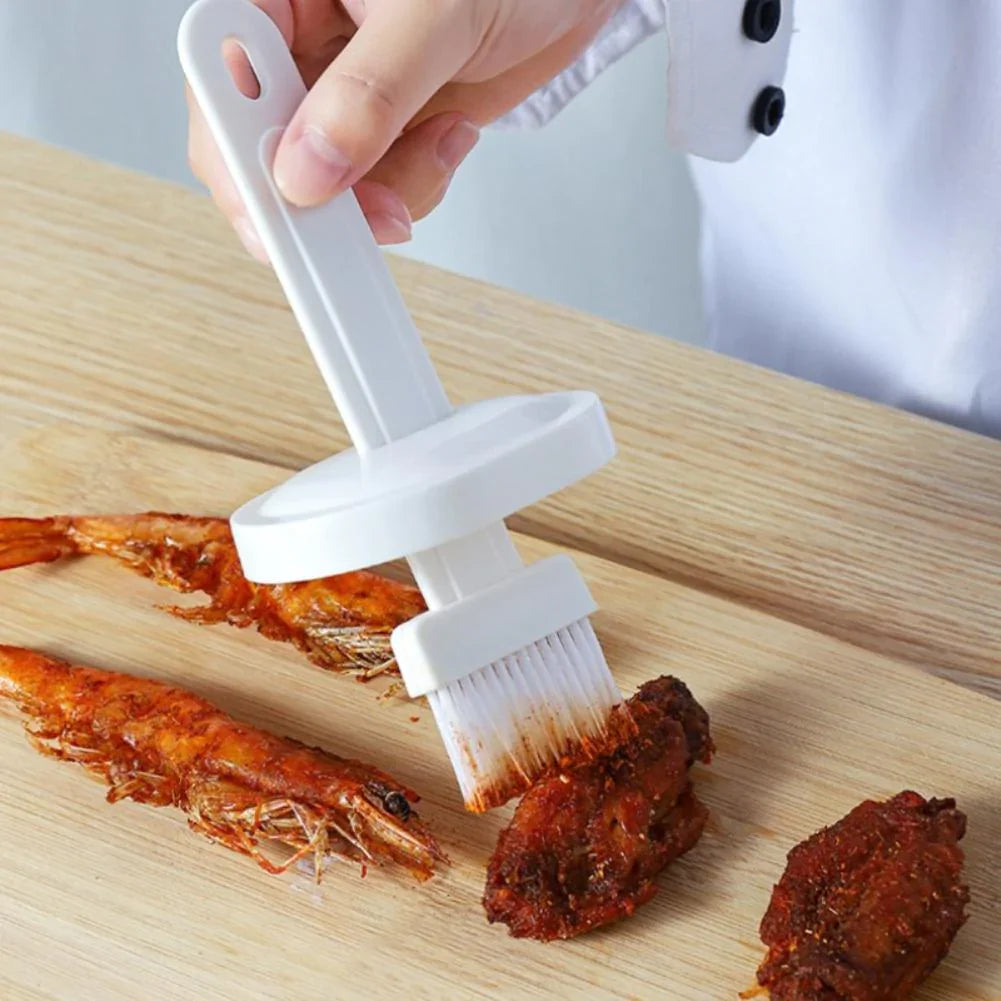 Oil Bottle with Nylon Brush