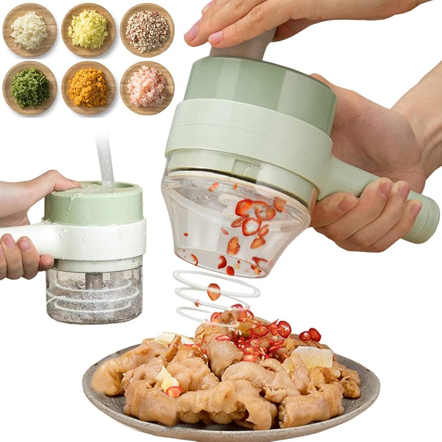 Multipurpose Hammer Push Electric Chopper