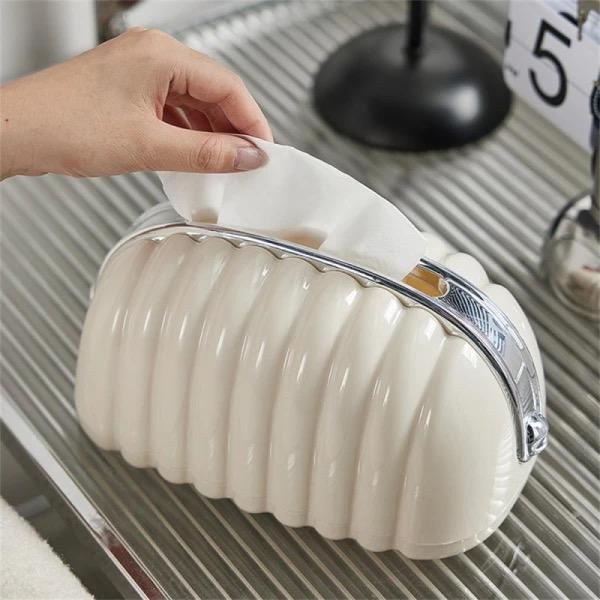 Creative Shell Tissue Box, Luxury Bread Style Tissue Box, Tea Table Decoration Napkin Paper Box