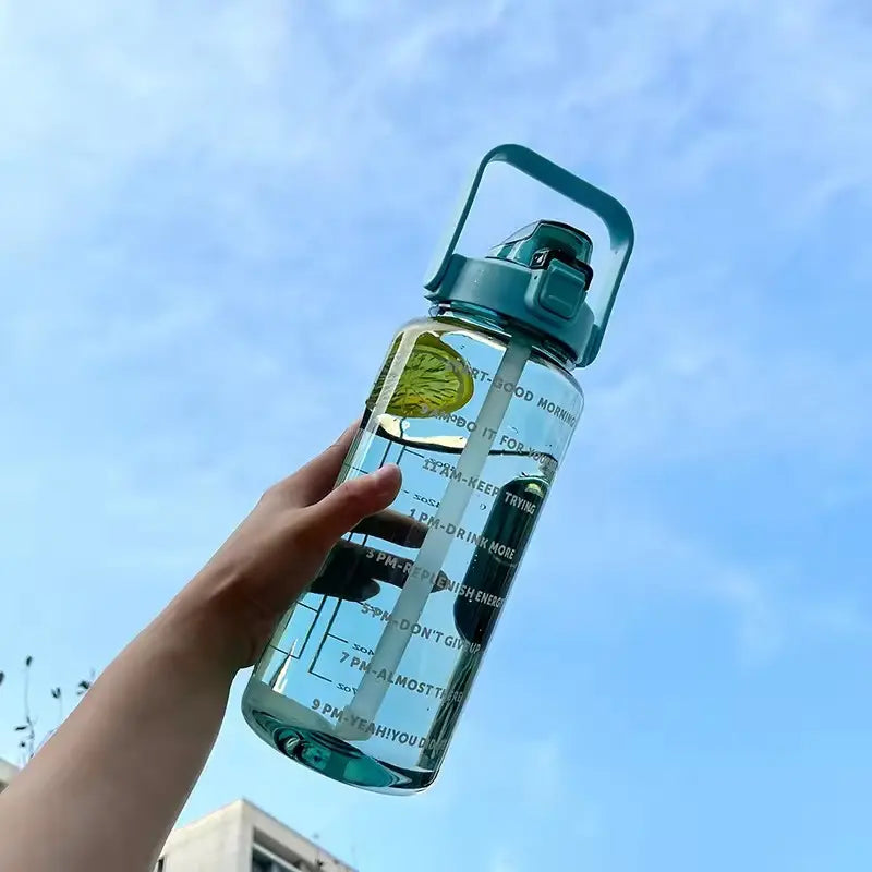 Motivational Water Bottle With Time Labeling(SA2408-221)
