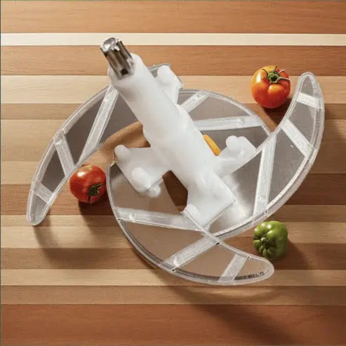 HAND PUSHING CHOPPER STAINLESS STEEL BODY (2Liter) (4 Blade)