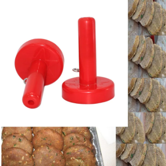 Shami Kabab Cookie Maker (Pack of 4) Delivery FREE