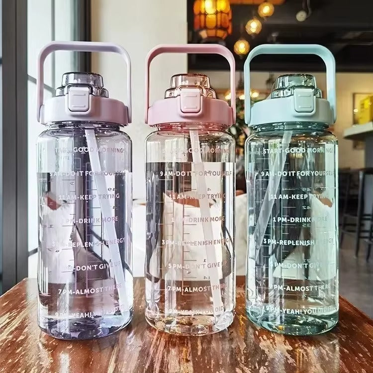 Motivational Water Bottle With Time Labeling(SA2408-221)