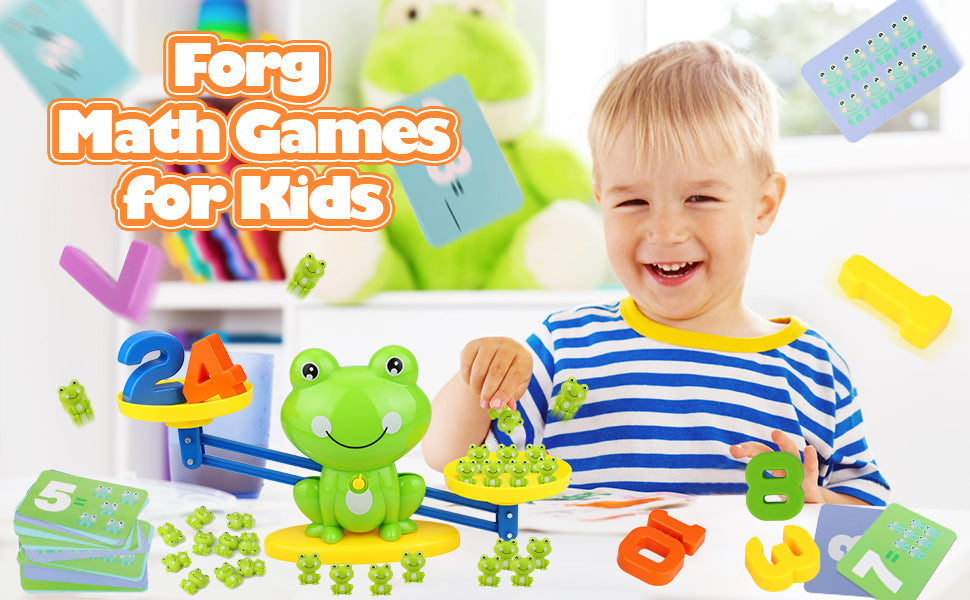 Frog Balancing Math Game