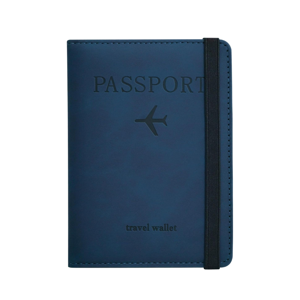 Slim Leather Travel Passport Wallet