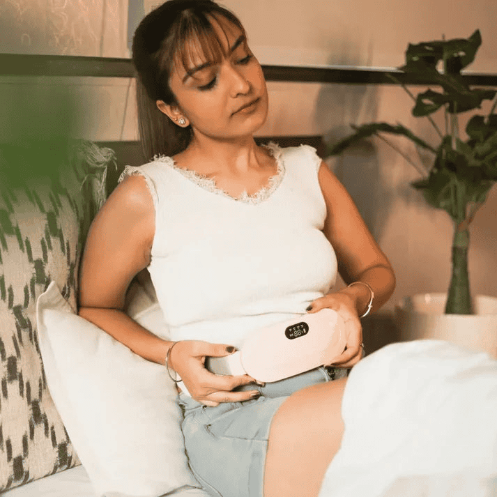 Electric Period Cramp Massager Belt
