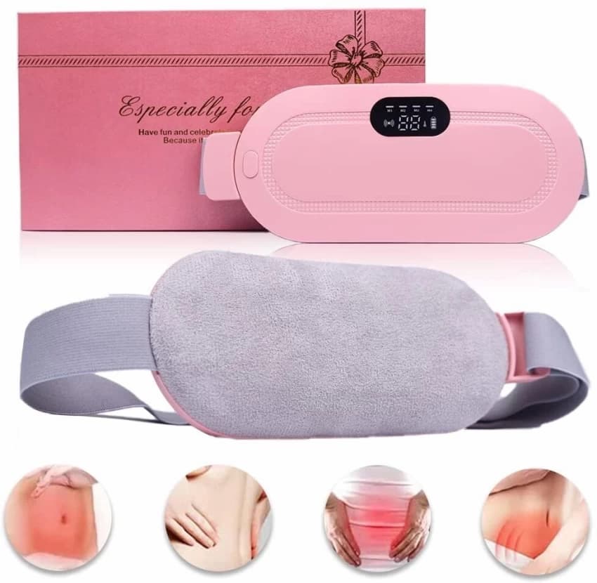 Electric Period Cramp Massager Belt