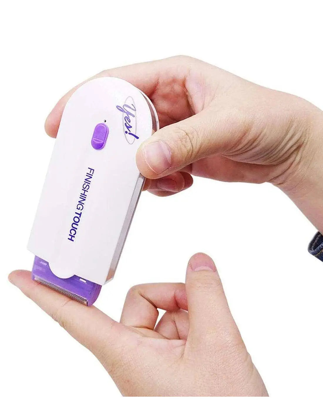 2-in-1 Rechargeable Painless Hair Remover for Face & Body