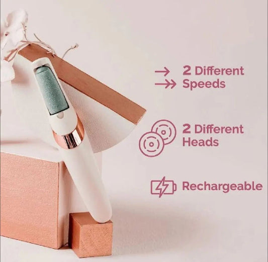 Electric Foot Callus Remover – Pedicure File for Cracked Heels
