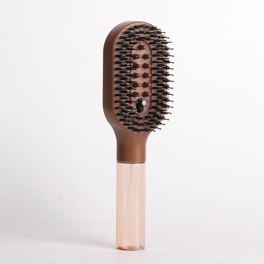 MistBrush™ 3-in-1 Misting Hair Brush – Spray, Detangle & Massage