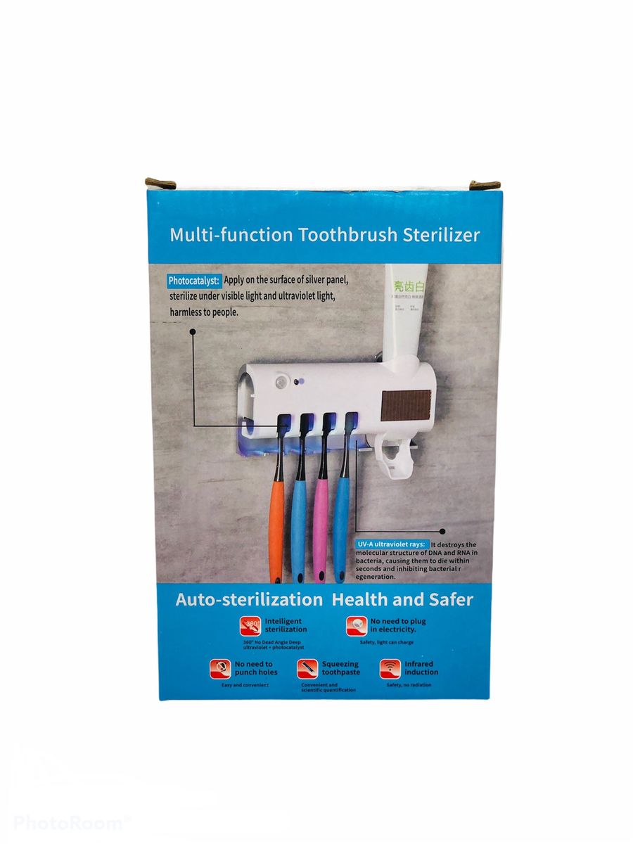 Multifunction toothbrush sterilizer