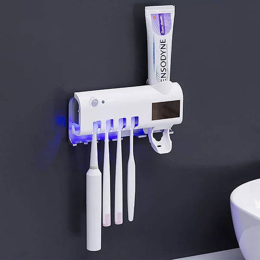 Multifunction toothbrush sterilizer
