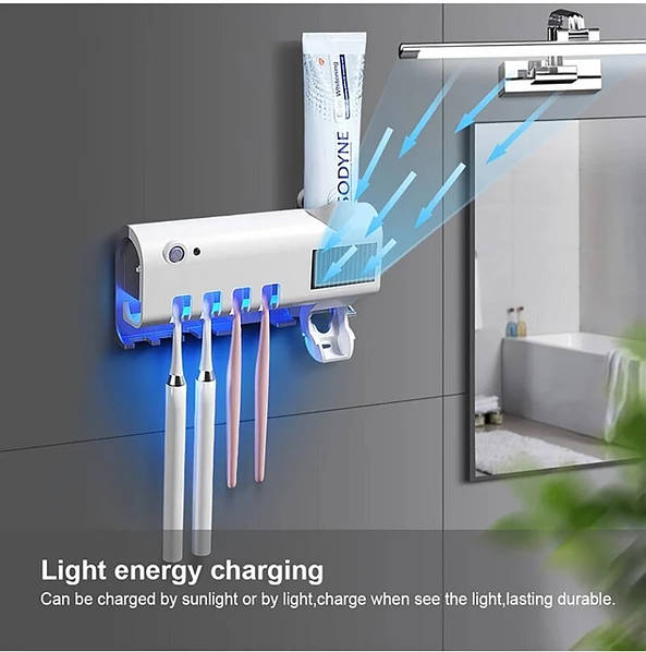 Multifunction toothbrush sterilizer