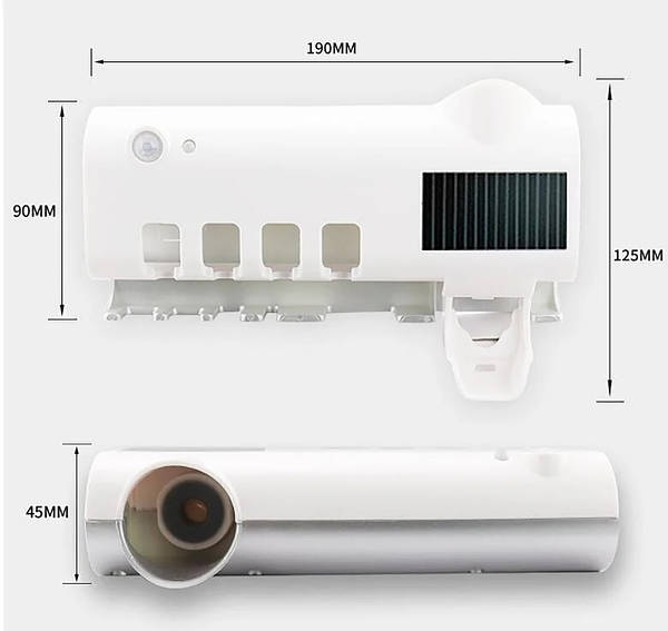 Multifunction toothbrush sterilizer